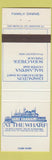Matchbook Cover - At the Wharf Vancouver BC