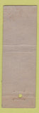 Matchbook Cover - 1940 New York World's Fair Lion Match POOR