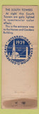Matchbook Cover - 1939 Golden Gate Exhibition San Francisco WORN