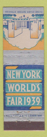 Matchbook Cover - 1939 New York World's Fair Deco