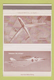 Matchbook Cover - Artcraft Tools Dies Jigs Los Angeles CA airplanes 40 Strike