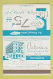 Matchbook Cover - Arkansas National Bank Hot Springs AR 40 Strike