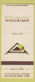 Matchbook Cover - Arizona Country Club Phoenix AZ 30 Strike