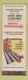 Matchbook Cover - Armstrong Flooring Barkenecht's Lake Mills WI