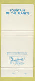 Matchbook Cover - 1964 New York World's Fair Fountain 30 Strike