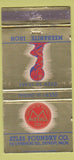 Matchbook Cover - Atlas Foundry Detroit MI WORN 30 Strike