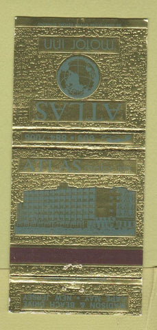 Matchbook Cover - Atlas Motor Inn Cape May NJ 30 Strike
