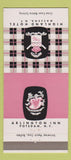 Matchbook Cover - Arlington Inn Potsdam NY Highland Hotel Massena 30 Strike