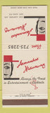 Matchbook Cover - Armando's Hideaway San Juan Puerto Rico 30 Strike