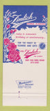 Matchbook Cover - Zimlich Florist Flowers Mobile AL 30 Strike