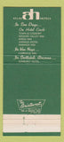 Matchbook Cover - Atlas Hotels San Diego Van Nuys CA Scottsdale AZ 30 Strike