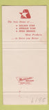 Matchbook Cover - Armour Meats Pittsburgh PA 30 Strike