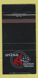 Matchbook Cover - Atlas 45 Super Book Matchbooks 30 Strike