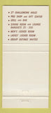 Matchbook Cover - Arrowhead Golf Club Wheaton IL 30 Stick