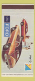Matchbook Cover - 1974 Ford Pinto Jack Hay Dunnville ON 30 Strike