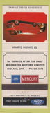 Matchbook Cover - 1969 Ford Econoline Midland ON WEAR 30 Strike