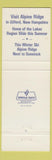 Matchbook Cover - Attitash Skiing Mount Washington NH Bartlett