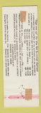 Matchbook Cover - 1984 Olympics Tshirt Offer WORN