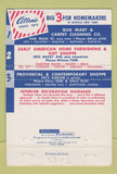 Matchbook Cover - Atlas Furniture Buffalo NY 40 Strike