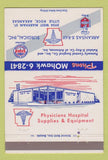 Matchbook Cover - Arkansas X-Ray Surgical Little Rock AR 40 Strike