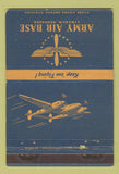 Matchbook Cover - Army Air Base Lincoln NE WEAR WWII postcard 40 Strike