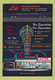 Matchbook Cover - Astor Restaurant Montreal QC 40 Strike