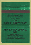 Matchbook Cover - Ark La Tex LP Gas Texarkana AR 40 Strike