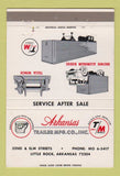 Matchbook Cover - Arkansas Trailer Little Rock AR WEAR 40 Strike