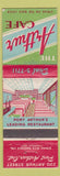 Matchbook Cover - Arthur Cafe Port Arthur ON
