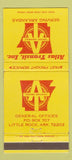 Matchbook Cover - Atlas Transit Little Rock AR Trucking 30 Strike