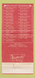 Matchbook Cover - Atlas Transit Little Rock AR Trucking 30 Strike