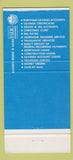 Matchbook Cover - Arlington Fairfax Savings and Loan VA 30 Strike