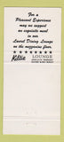 Matchbook Cover - Au Ballon Bar Salon Montreal QC 30 Strike