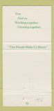 Matchbook Cover - 1st National Bank Waxahachie TX 30 Strike
