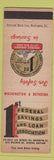 Matchbook Cover - 1st Federal Savings Loan Bethesda MD