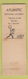 Matchbook Cover - Atlantic Bowling Academy WEAR