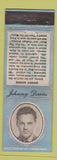 Matchbook Cover - 1930's Diamond Movie Stars Johnny Downs WEAR