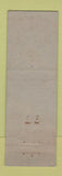 Matchbook Cover - Arcturus Raido Tubes Lion Canada 1929 WEAR