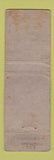 Matchbook Cover - 202 Club Eau Claire WI WORN Midget