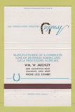 Matchbook Cover - Arnold Graphic Industries Cincinnati OH 40 Strike