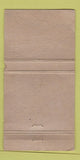 Matchbook Cover - Astoria Hotel Cafe Jasper AB WORN 30 Strike