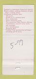 Matchbook Cover - Arlington Resort Hotel Hot Springs National Park AR 30 Strike