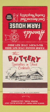 Matchbook Cover - Arnold's Farm House Buena Park CA 30 Strike