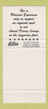 Matchbook Cover - Au Ballon Baloon Montreal QC Laurentien Hotel 30 Strike