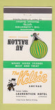 Matchbook Cover - Au Ballon Kiltie Laurentien Hotel Montreal QC WEAR 30 Strike