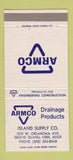 Matchbook Cover - ARMCO Drainage Grand Island NE 30 Strike