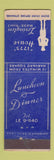 Matchbook Cover - 1775 House Lexington MA