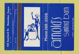Matchbook Cover - Arnold's Sanford Barn Hamden CT 40 Strike