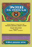 Matchbook Cover - Arizona Central Credit Union Phoenix Tucson AZ 40 Strike