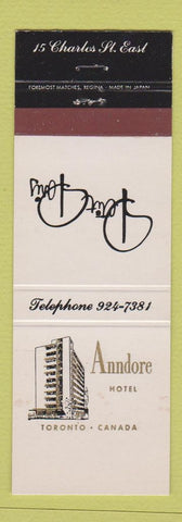 Matchbook Cover - Ardmore Hotel Toronto ON